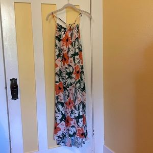 Lush Flower Print Sundress